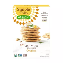Simple Mills Original Organic Seed Crackers - 4.25oz