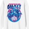 Guardians Of The Galaxy Vol. 3 Character Circle Crew Neck Long Sleeve White Adult Sweatshirt - 2 of 2