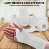 6 Pack Self Adherent Cohesive Tape 2"x5 Yards White, Self Adhesive Athletic Wrap for Ankle, Wrist, Knee Sprains & Swelling - 2 of 4