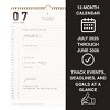 Altitude 12"x15" Monthly Wall Calendar, July 2025 to June 2026, Black and White - 2 of 4