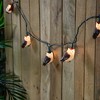 Northlight Owl Indoor Outdoor Patio Light Set - 6'  - Green Wire - 10ct - 2 of 4