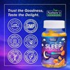 Sleep Gummies Adults 6mg, Sugar Free Extra Strength Melatonin Gummy, Natural Sleeping Gummy Sleep Vitamin Supplement - 60 Gummy By Nature's Gummies - 4 of 4