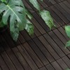 DSVIMOY 12" Patio Deck Tiles, 10pcs DIY Module Interlocking Decking Tiles, Floor Tile for Porch Poolside, Balcony, Brown, 12"*12"*0.8" - 2 of 4