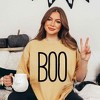 Simply Sage Market Women's Boo Word Short Sleeve Garment Dyed Tee - 2 of 2