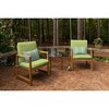 Casual Cushion Solid 1-Piece Outdoor Club Chair Cushion, 22"W x 44"L - 2 of 4