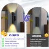 DAKAFUL Dusk to Dawn Outdoor Lighting Sensor Wall Lights - 4 of 4