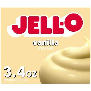 JELL-O Instant Vanilla Pudding & Pie Filling - 3.4oz