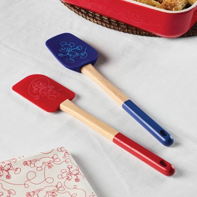 Disney Home Bon Voyage 2pc Spatula and Spoonula Set: Multicolored Kitchen Utensil Set for Adults, Hand Wash, Wood — фото 5