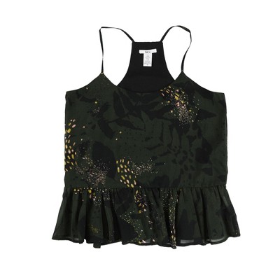 bar III Womens Speckled Tank Top
