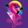 Women's Design By Humans Whoa Bro By tararisingnc Racerback Tank Top - 2 of 3