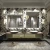 Apmir Super Bright 192 LEDs/m Back LED Lighted Anti-Fog Tempered Glass Bathroom/Vanity Mirror with ETL & 3-Year Warranty - 3 of 4