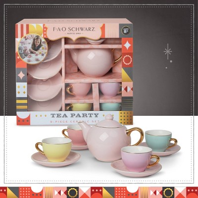 fao schwarz ceramic tea set