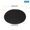 Unique Bargains Durable Felt Fabric Non-Slip Self-Adhesive Elastic Furniture Pads Black 8 Pcs - 2 of 4