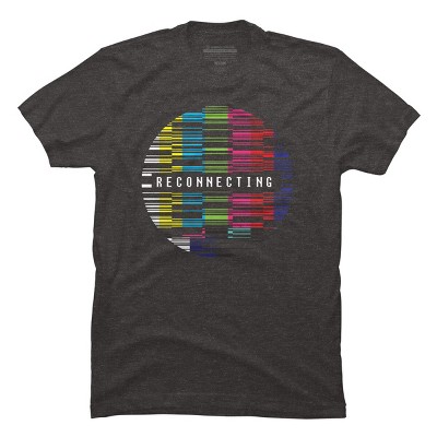 Men's Design By Humans Reconnecting By clingcling T-Shirt