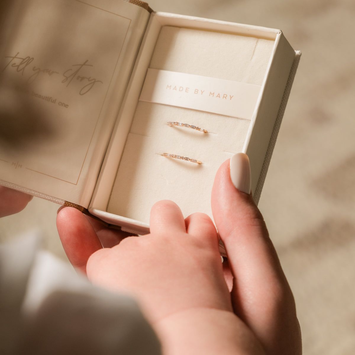 Made By Mary | Mama Morse Code Ring - thumbnail 3