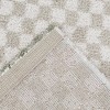 Balta Rugs 7'10"x10' Castle Checkered Plush Area Rug Cream - 3 of 4