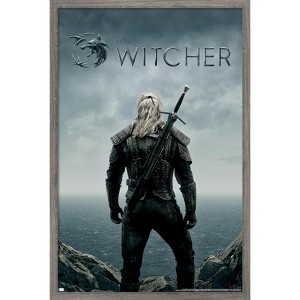Trends International Netflix The Witcher - Teaser Framed Wall Poster Prints - 1 of 4