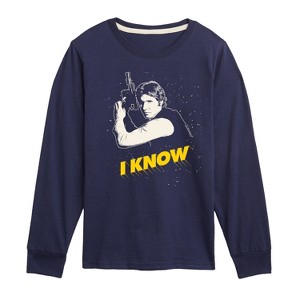 Boys' - Star Wars - Valentine I Know -Toddler And Youth Long Sleeve Graphic T-Shirt Long Sleeve Graphic T-Shirt - 1 of 4