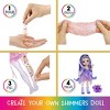 Rainbow High Rainbow Shimmers with Slime - Violet, Purple 11" Create a Rainbow Fashion Doll, Slime - 4 of 4