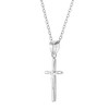 Girls' Modern Crucifix Cross Sterling Silver Necklace - In Season Jewelry - 2 of 4