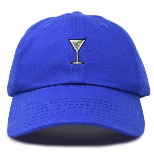 Dalix Martini Embroidered Cap Cotton Baseball Cute Cool Dad Hat Womens - 1 of 4