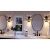 Urban Ambiance Luxury Modern Farmhouse Bath / Wall Light,  12"H x 6"W,  Charcoal Finish, UHP2480 - 2 of 4