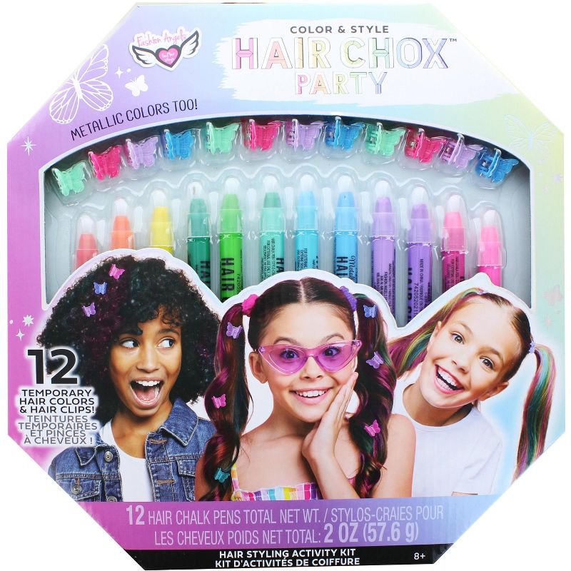 Fashion Angels Fashion Angels Color & Style Hair Chox Party Activity Kit, 1 of 3