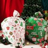 SYNCFUN 8Pcs Jumbo Christmas Giant Goody Gift Bags 44” X 36” with Gift Tags for Holiday Treats, Oversize Xmas Gifts - 4 of 4