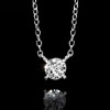 Ross-Simons 0.15 Carat Lab-Grown Diamond Solitaire Necklace in Sterling Silver - 2 of 3
