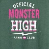 Women's - Monster High - Fang Lightweight French Terry Wide Neck Long Sleeve Shirt - 2 of 4