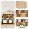 Modern Children's Bookcase and Toy Shelf - 9-Cubby Storage Unit with Safety Wall Anchors, Scratch-Resistant, Easy-Clean for Home, School - 4 of 4