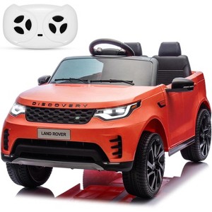 12V Kids Electric Ride On Car, 2 Motors, 3 Speed Settings, Parent Remote Control, Safety Belt, LED Lights & Music - 1 of 4