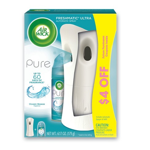 Air Wick Freshmatic Ultra Pure Ocean Breeze Air Freshener 6 17oz