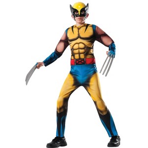 Rubie's Boys' Marvel Deluxe Muscle Chest Wolverine Costume - 1 of 2