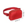 Unique Bargains Waterproof Adjustable Strap Ample Storage Fanny Packs for Traveling - 2 of 4