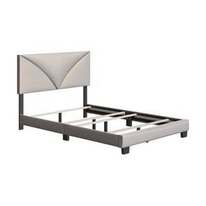 Cornerstone Faux Leather Upholstered Bed Frame - Boyd Sleep Eco Dream - 1 of 4