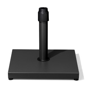Crestlive Products 45lbs Patio Umbrella Base  Heavy Duty Outdoor Patio Market Umbrella Stand for Deck, Poolside, Balcony, Wind-Resistant Design - 1 of 4