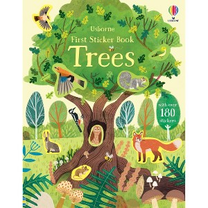 Usborne First Sticker Book: Trees, 3 Years and Up, Paperback, 16 Pages by Jane Bingham - 1 of 1