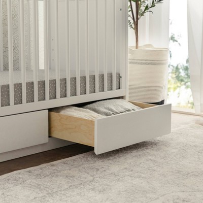 White Pine 3-in-1 Convertible Storage Crib with Toddler Bed Kit