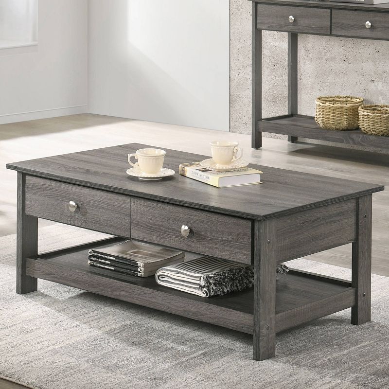 Clonard Wooden Coffee Table Gray - HOMES: Inside + Out, 3 of 7