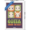 Trends International Pokemon: Groovy Vibes - Gotta Catch 'Em All! Framed Wall Poster Prints - 3 of 4