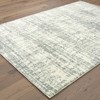 Captiv8e Designs Valentina Industrial Distressed Abstract Ivory/Gray Area Rug - 2 of 4