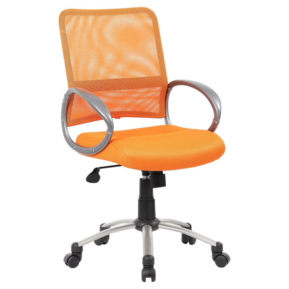 Photos - Computer Chair BOSS Mesh Swivel Chair - Orange 