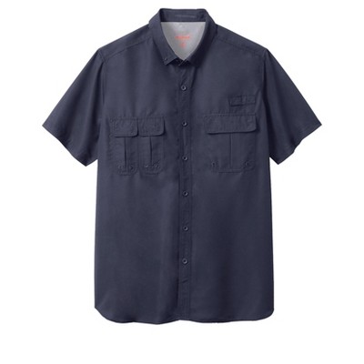 Boulder Creek by KingSize Off-Shore Short-Sleeve Sport Shirt