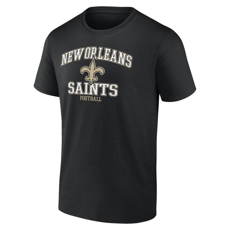 NFL New Orleans Saints Men&#39;s Greatness Short Sleeve Core T-Shirt, 2 of 4