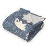 Halloween Silk Touch Faux Shearling Throw Blanket - 4 of 4
