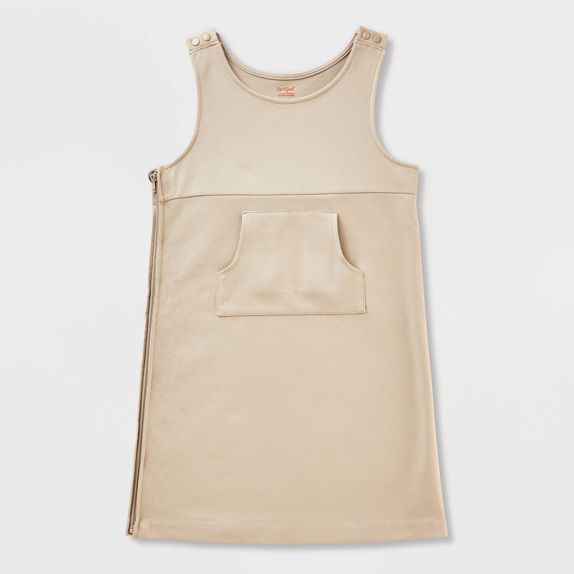 Girls' Adaptive Abdominal Access Uniform Dress - Cat & Jack™