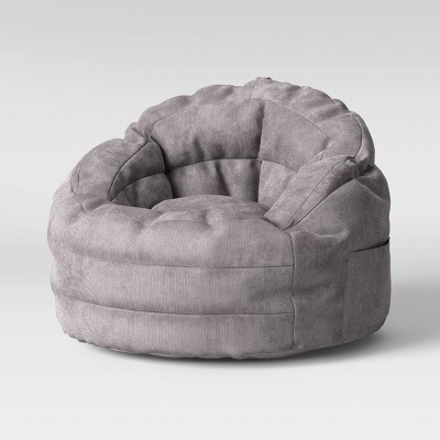 Settle In Kids Bean Bag Chair Gray Pillowfort