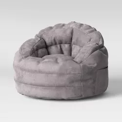 Settle In Bean Bag Chair Gray - Pillowfort™