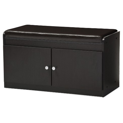 Shoe discount storage bench